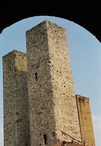 San Gimignano, Toscane, Italie