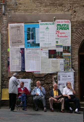 San Gimignano, Toscane, Italie